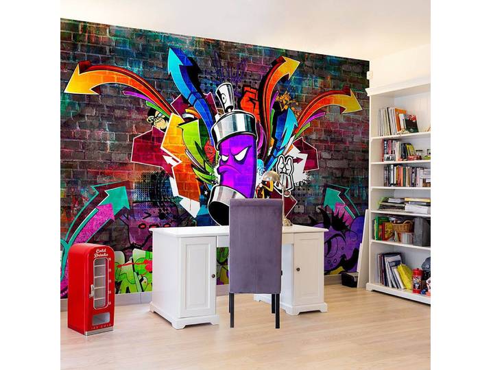 Fototapete Colourful Attack 150 x 105cm 150 x 105 cm