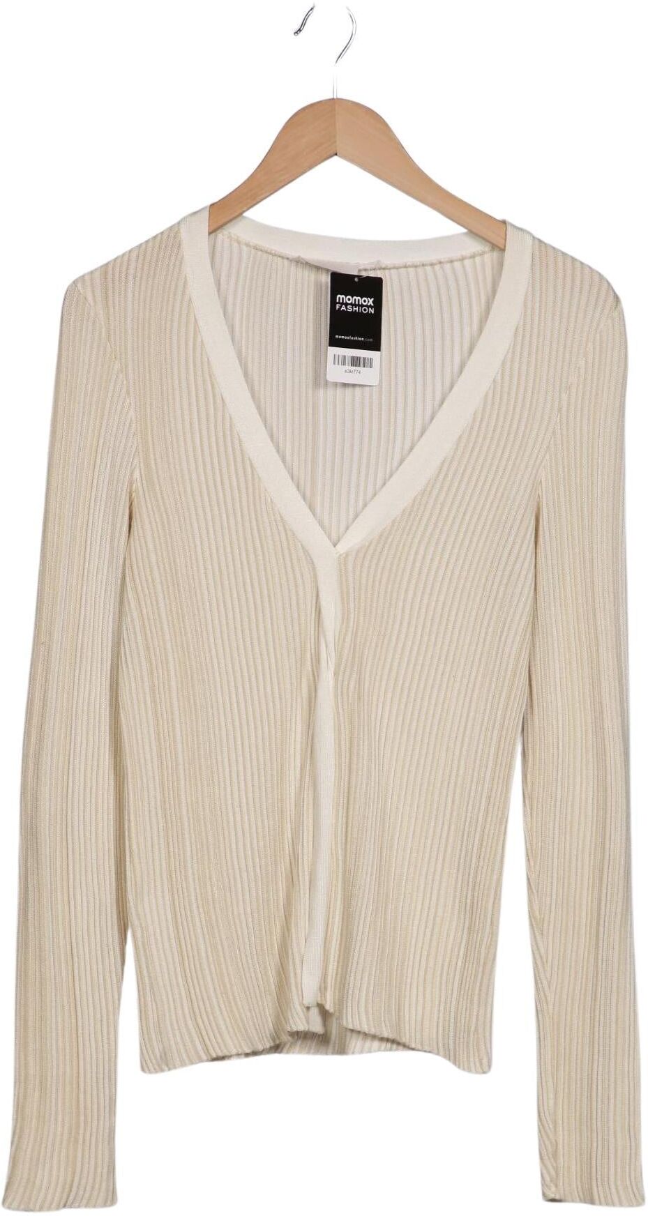 LeGer by Lena Gercke Damen Langarmshirt, Cremeweiß, Gr. M, kein / Etikett - Second Hand