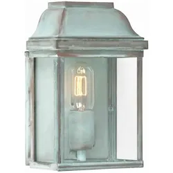 Elstead Lighting, Gartenbeleuchtung, Victoria Aussen-Wandleuchte E27 Grünspan IP44 (E27, IP44)
