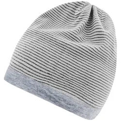 Structured Beanie "MB7127" - off-white/grey-heather