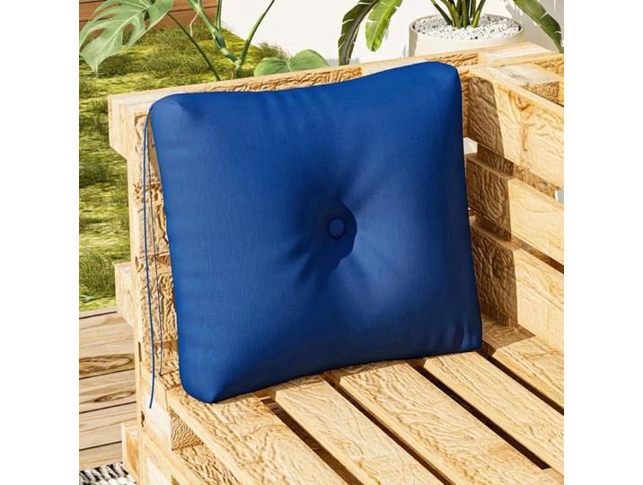 VERCART Coussin Lounge Mobilier Jardin Coussin de dossier 40 x 40 cm - Bleu foncé -Imperméable