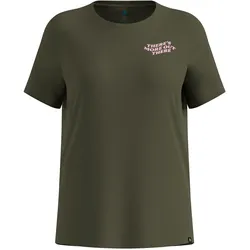 Odlo, Damen, Funktionsshirt, Cotton Blend There'S More Out There (XS), Blau
