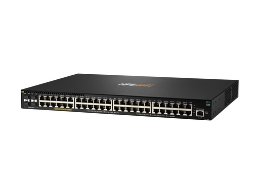 HPE Aruba 2930F 48G PoE+ 4SFP - Switch - L3 - managed - 48 x 10/100/1000 (PoE+) (JL557A#ACD)