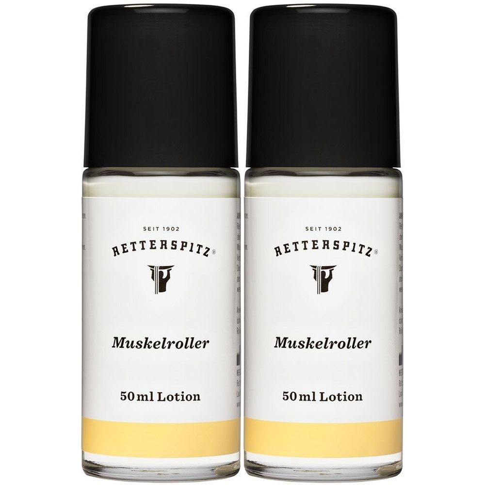 Retterspitz Muskelroller 2x 2x50 ml Lotion