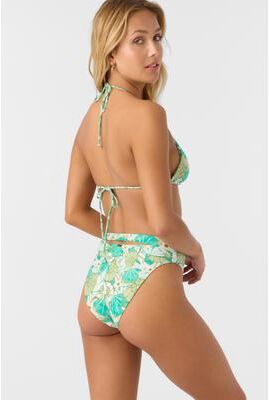 O'Neill s Shell Abstract Maxwell Cheeky Bikini Bottoms, Size XS, Elastane/Polyamide