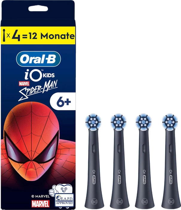 Oral-B iO Kids 6+ Marvel Spiderman 4 Stück, 4 Stk