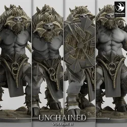 Pack Minotaur (2 inches) Set von Rescale Miniatures aus Unchained Vol. 2