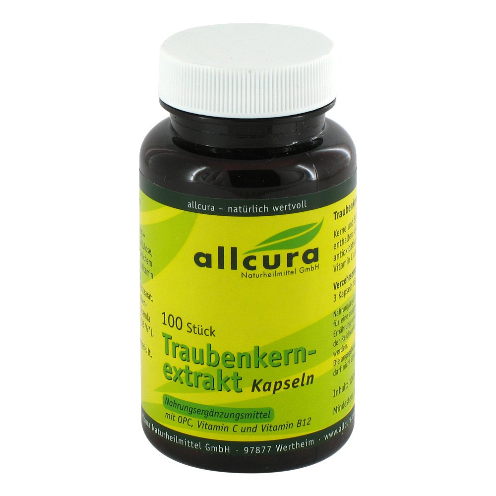 allcura Naturheilmittel GmbH Traubenkernextrakt Kapseln 01452773