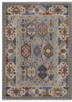 Style Haven Henretta Bordered Medallions Fringe Edge Area Rug