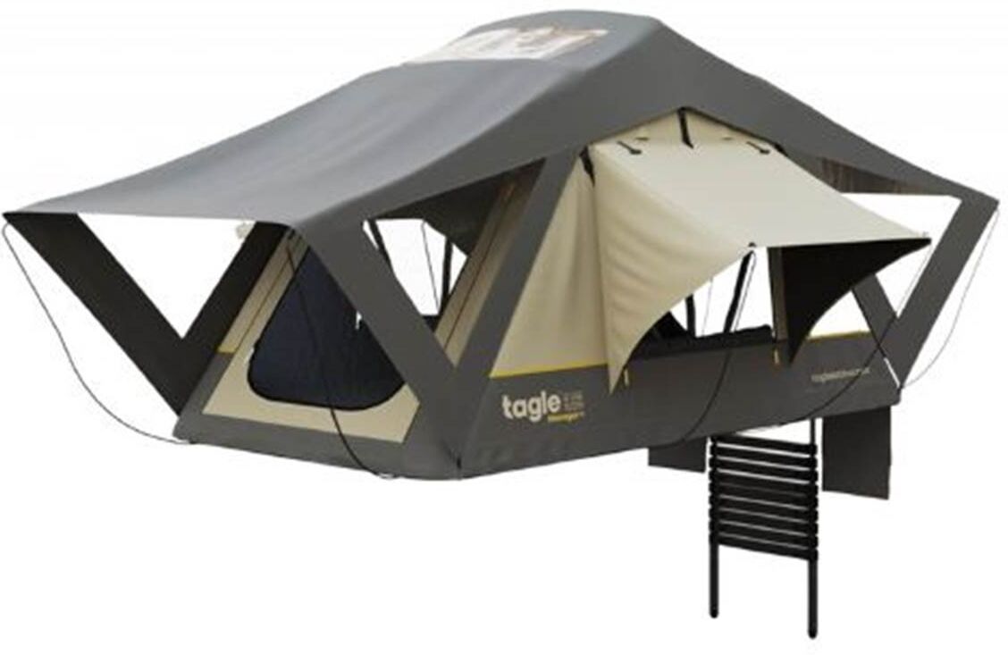Tagle Tenda de teto Somo Lite para carro, para 2 pessoas