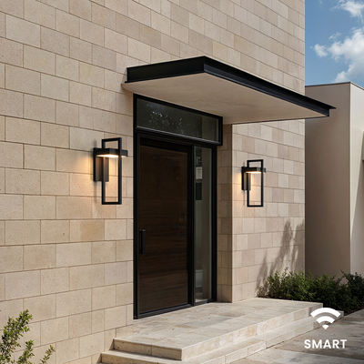 "Terri (Smart)   Modern Outdoor Sconce   7"" x 17"" / App + Remote Control   MOD LIGHTING"