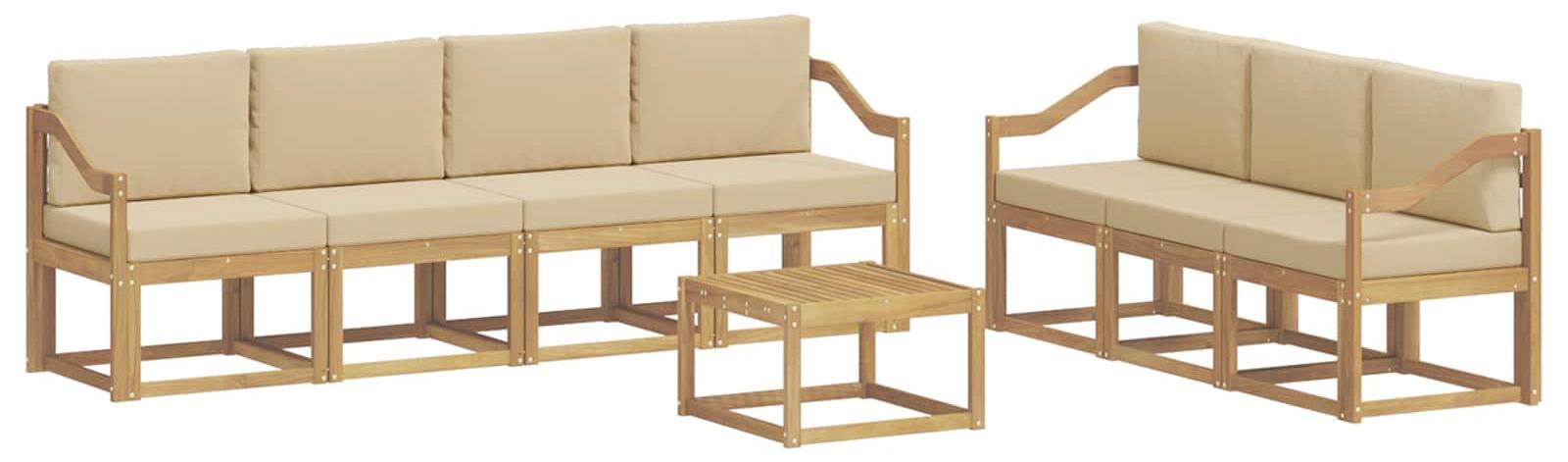 Outdoor-Sofagarnitur 7 pcs