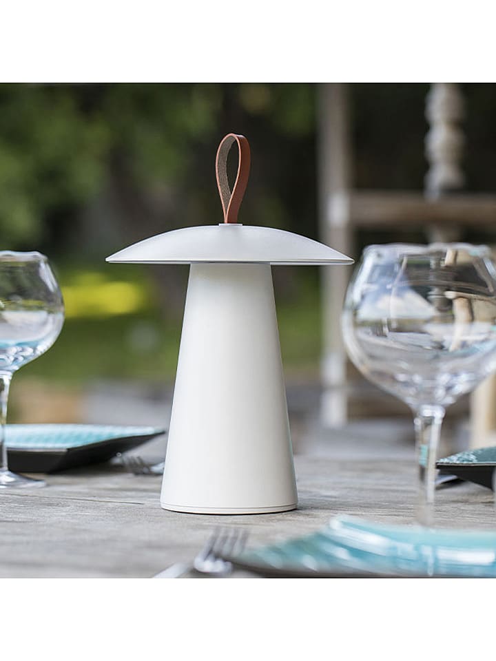 lumisky LED-Außenleuchte "Fungy" in Weiß - (H)29 x Ø 20 cm - onesize