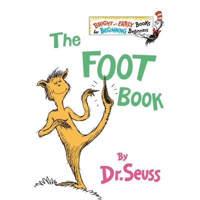 The Foot Book, Gebundene Ausgabe von Seuss, Random House N.Y., 978-0-394-80937-3
