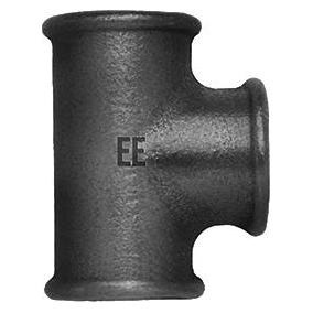 EE Odlewnia Trójnik 1"x1/2"x1" czarny nr 25, waga 0.256kg (T-Verbindung) (5907791604842)