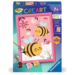 Ravensburger CreArt - Malen nach Zahlen 23992 -  Niedliche Hummeln - ab 7 Jahren