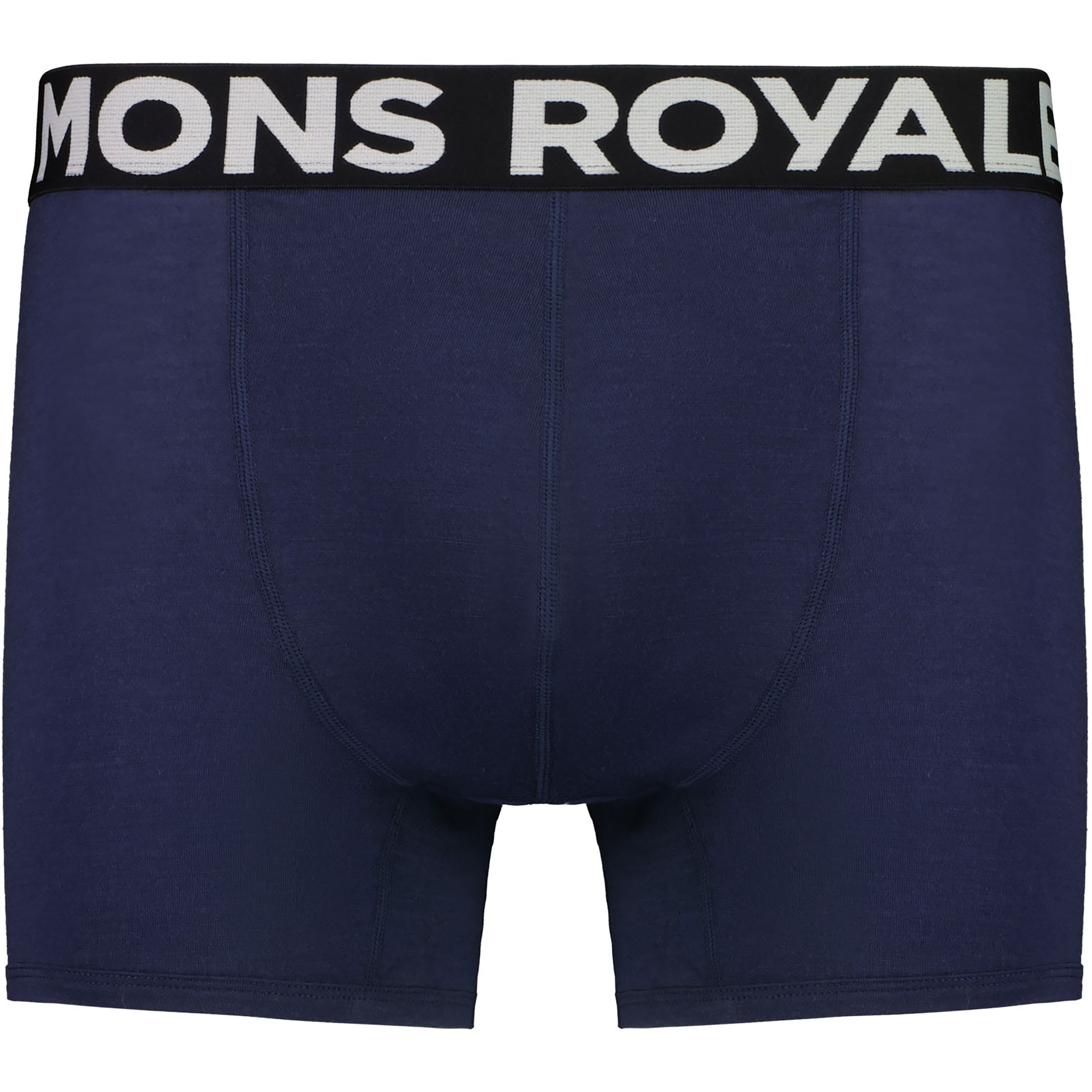 Mons Royale Hold 'em Shorty Boxer Herren Kurze Unterhose blau Größe M Elastisch Merinowolle