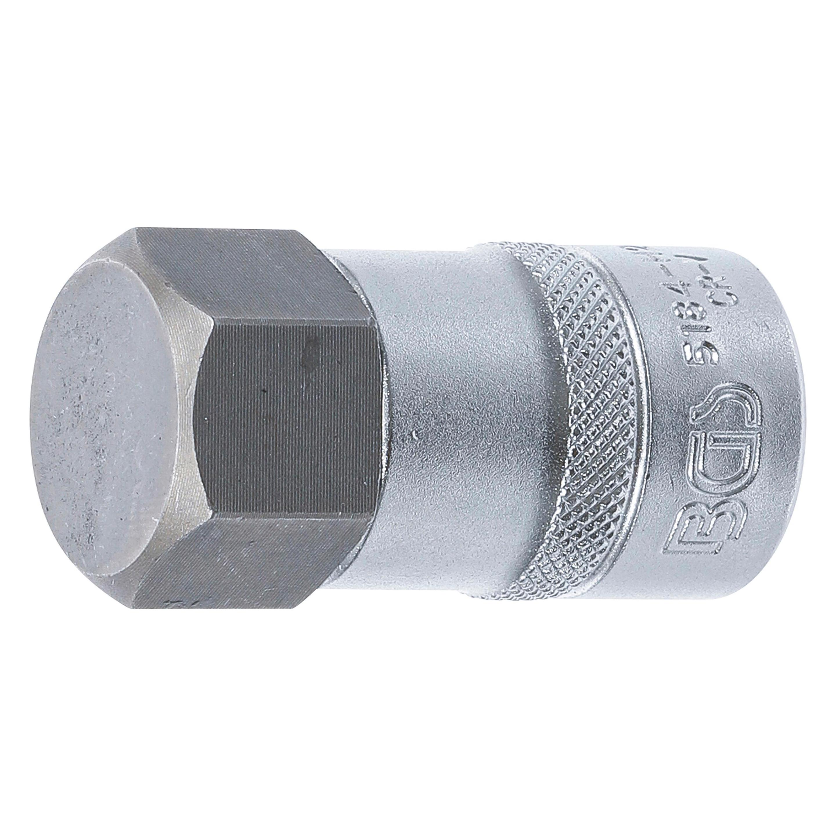 BGS Bit-Einsatz Antrieb Innenvierkant 12,5 mm (1/2") Innensechskant 26 mm (5184-H26)