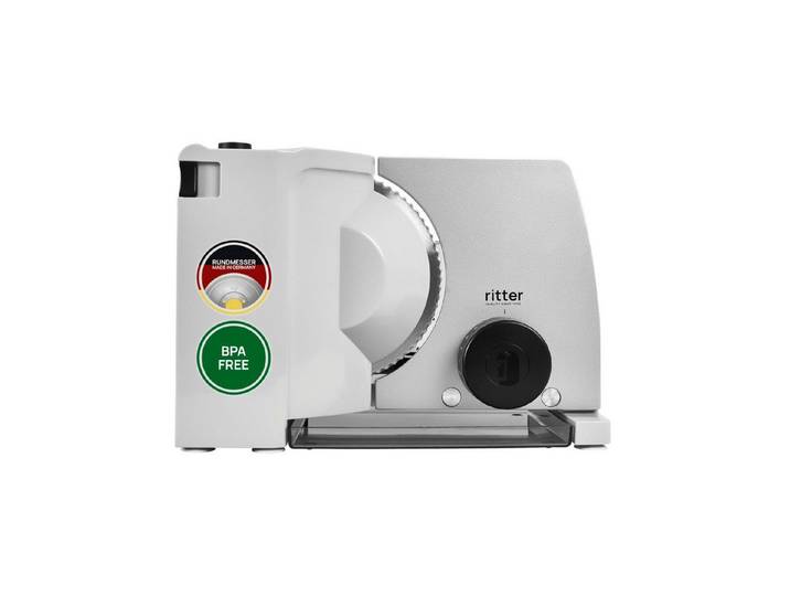ritter Allesschneider Compact7, Elektromesser, Edelstahl, 18 cm Schnittlänge, 65 W Leistung