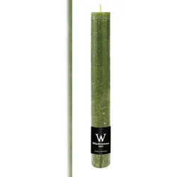 Wiedemann Kerzen Durchgefärbte Stabkerzen Olive 280 x Ø 35 mm, 1 Stück
