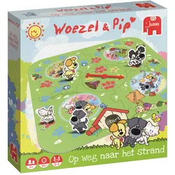 Woezel & Pip Game auf dem Weg zum Strand - Bre (Deutsch, 2 - 4 Spieler)
