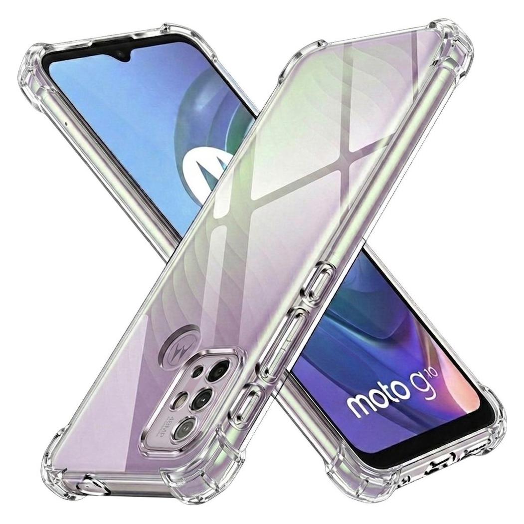 Techsuit - Shockproof Clear Silicone - Motorola Moto G10 / Moto G20 / Moto G30 - Clear (Motorola Moto G10, Motorola Moto G20, Motorola Moto G30) (56346765)