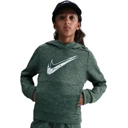 NIKE Kinder Kapuzensweat Multi Stain Repel, Größe M in Grau Grau