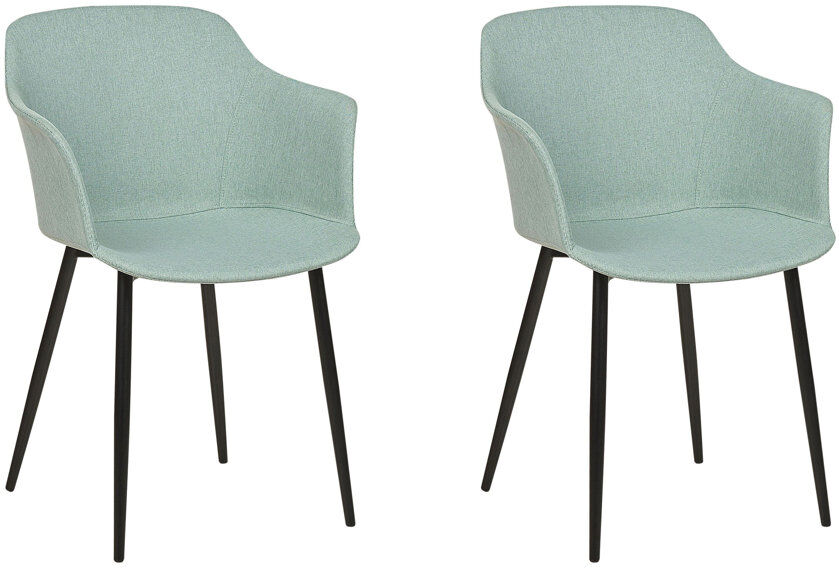 George Oliver Rein 45 cm H Linen Spindle Back Side Chair Mint Green 82cm H X 59cm W X 45cm D