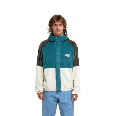Outdoorjacke BILLABONG "Since 73 Burleigh", Herren, Gr. XS, blau (oatmeal heather), Obermaterial: 100% Baumwolle., Jacken Outdoorjacke