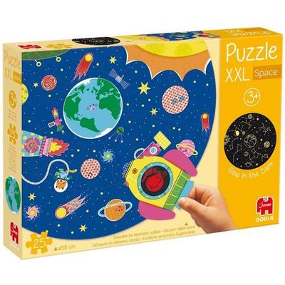 GOULA - XXL-Weltraum-Puzzle - 25 Teile