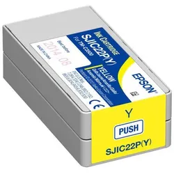 Epson Original SJIC22P Druckerpatrone gelb 32ml (C33S020604)