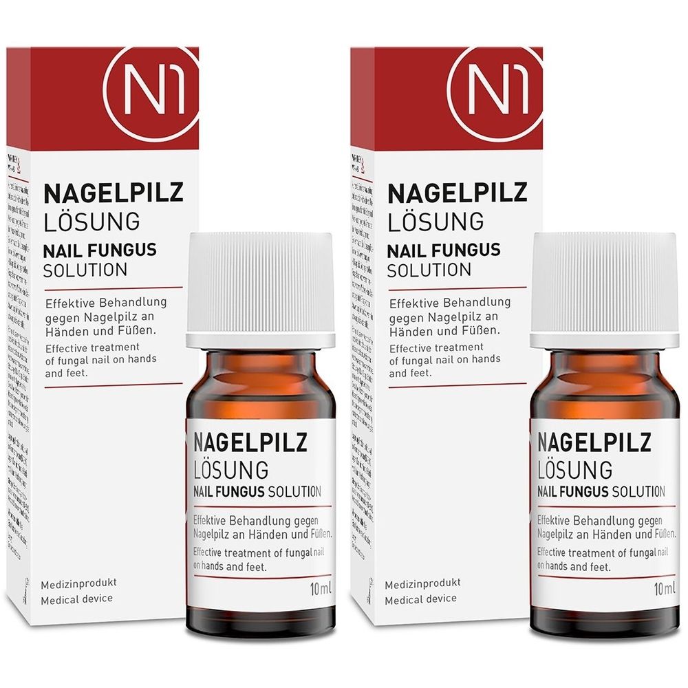 N1 Nagelpilz Lösung 2x 2x10 ml