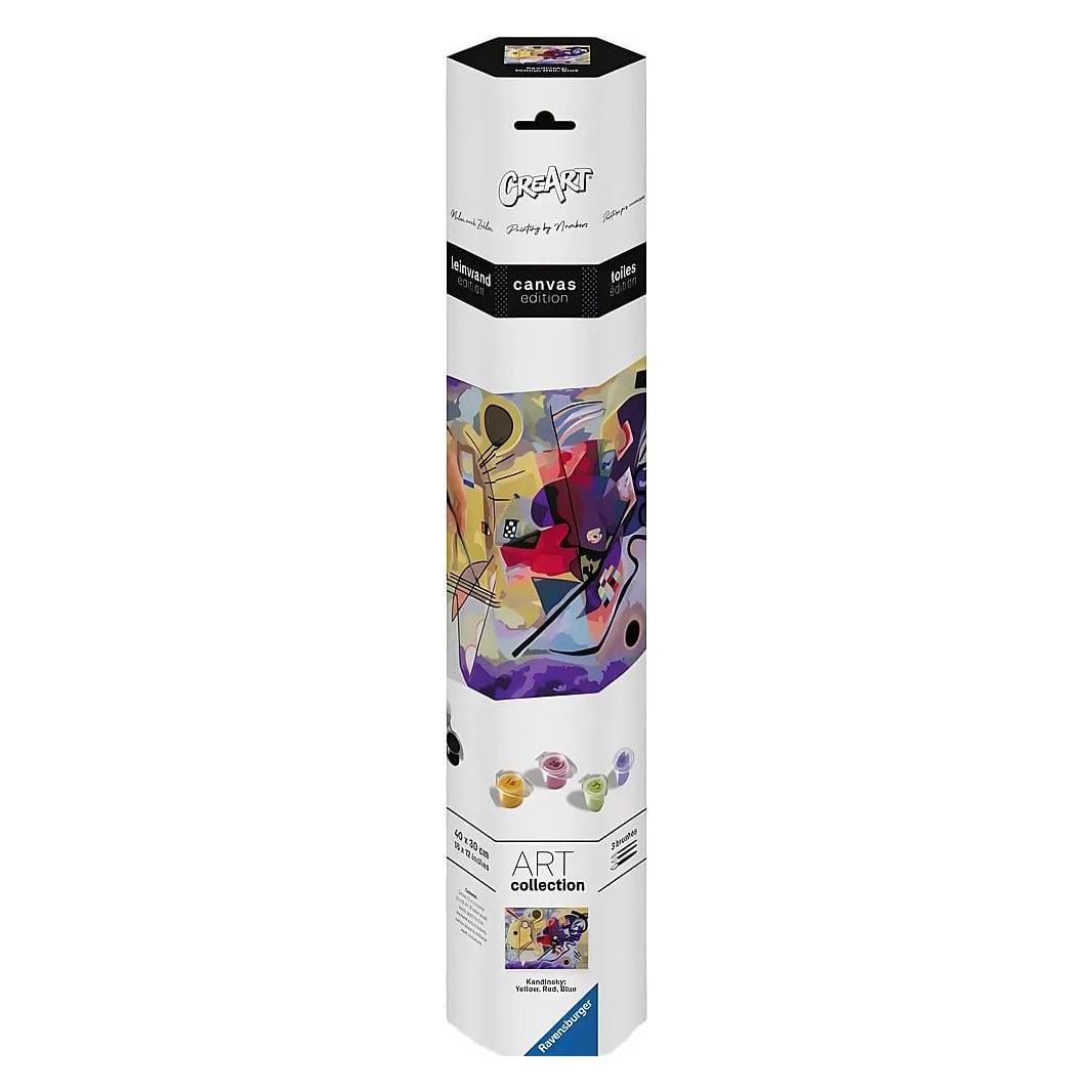 Ravensburger CreArt - Malen nach Zahlen 23918 - ART Collection: Yellow, Red, Blue (Kandinsky) - ab (23918)
