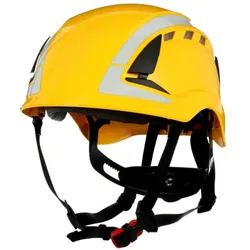 3M SecureFit Schutzhelm, X5002V-CE, gelb, belüftet, reflektierend, CE
