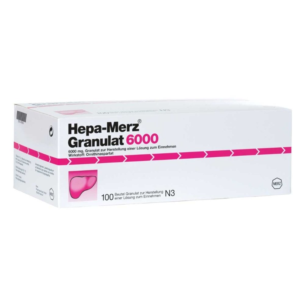 Merz Therapeutics GmbH Hepa-Merz 6000 07470016