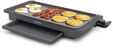 "GreenPan Advanced 10.5"" x 20"" Electric Griddle, Ceramic Nonstick"