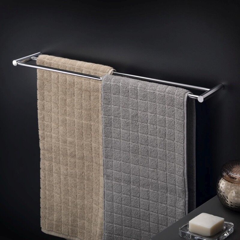 Cosmic Logic doppelte Handtuchstange 60 cm, Edelstahl poliert, 2260261 WJC226A0061002