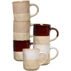 HENKELBECHER Sabbia braun 325 ml 6er Set