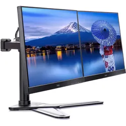 iiyama DS1002D-B1 (Tisch, 30", 10 kg), Monitor Halterung, Schwarz