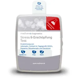 Stress- & Erschöpfungs-Hormontest - Speichel- & Urintest