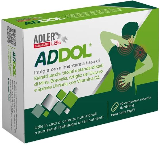 ADLER LAB Srl ADDOL, 20 compresse