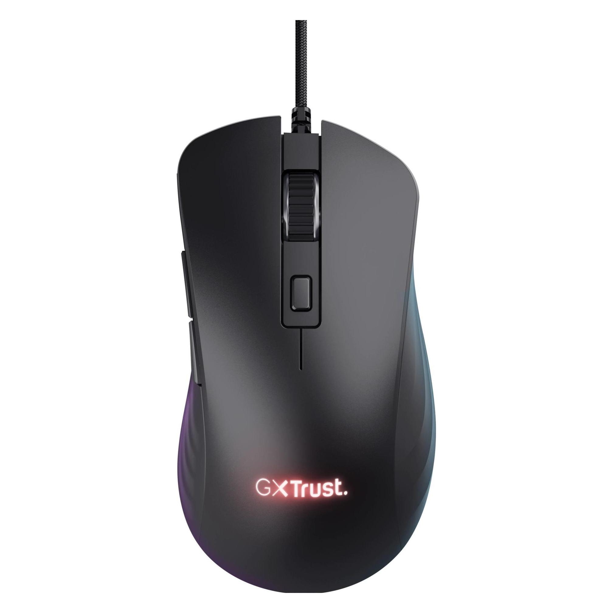 Trust Gxt924 Ybar+ Gaming Mouse Black (Kabelgebunden) (24890)