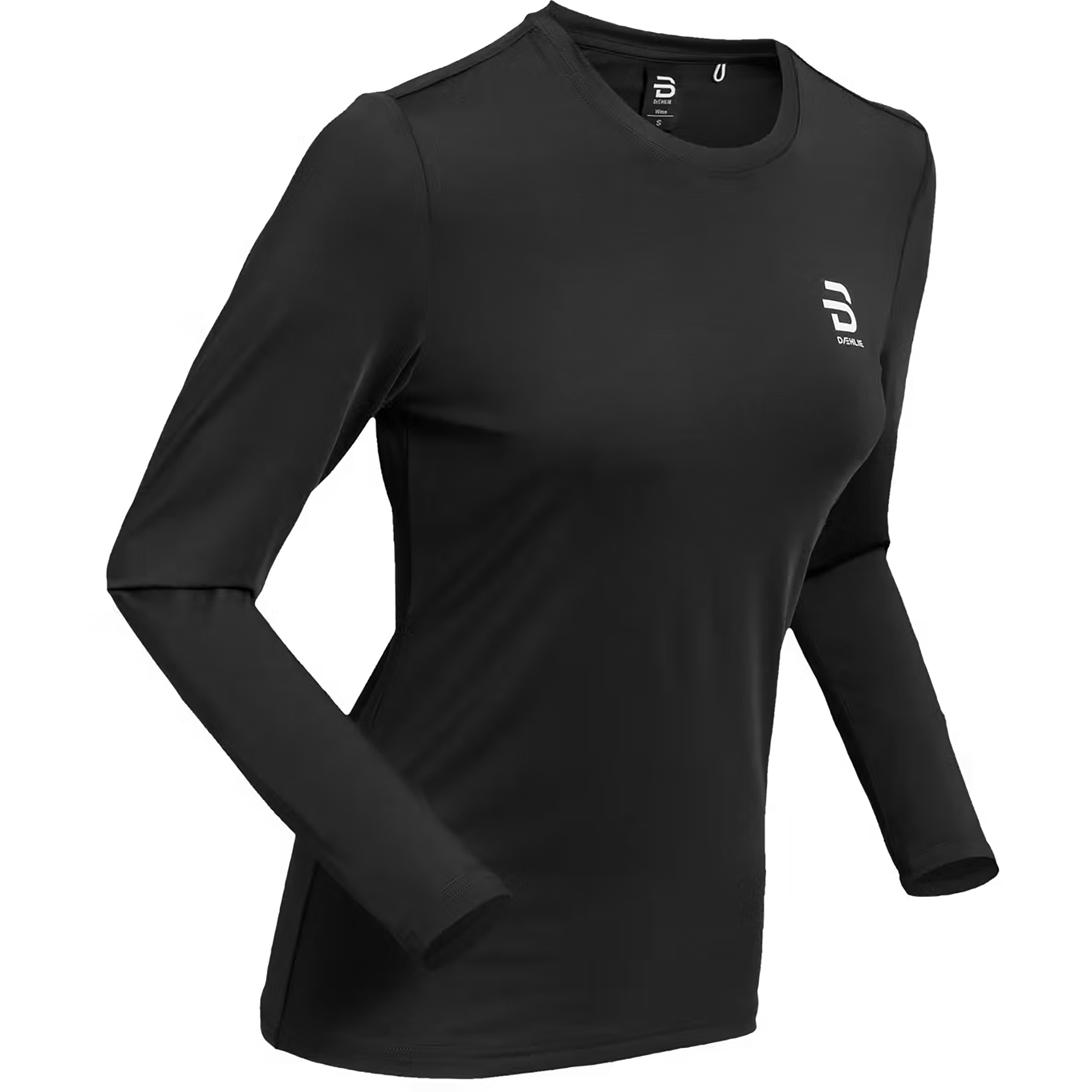 Daehlie Tempo Damen Longsleeves schwarz Größe XS Laufen Schnell trocknend