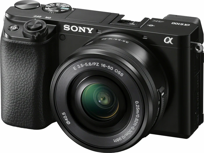 Sony Alpha A6100 schwarz + E PZ 16-50 mm f/3,5-5,6 II + E 55-210 mm f/4,5-6,3