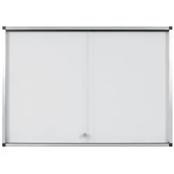 Bi-Office Schaukasten Exhibit für den Innenbereich, Innenseite magnetisch, 132.4 x 96.7 cm