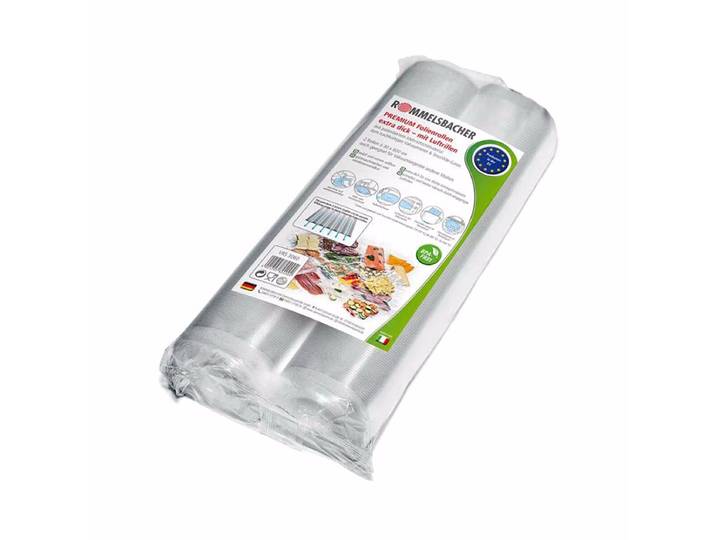 Rommelsbacher VRS 3060 Vakuumrollen 30x600 cm 2 Stk. – Vakuumiergerät Zubehör – transparent