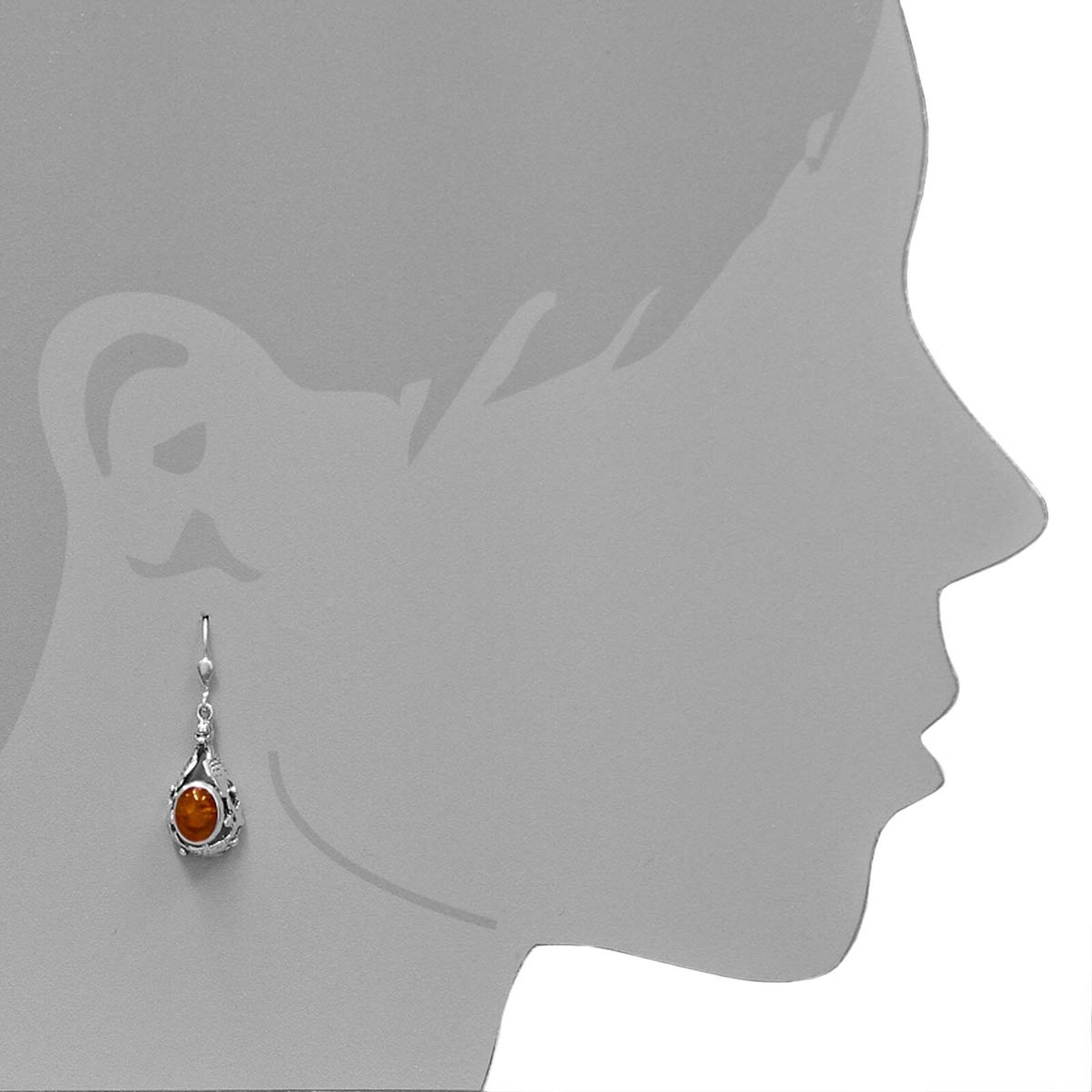 Paar Ohrhänger OSTSEE-SCHMUCK "Ostsee-Schmuck Ohrhänger Fischland Ohrhänger Fischland", weiß (weiß, neutral), Ohrringe, Damen, 38x13mm, Silber 925 (Sterlingsilber), Paar Ohrhänger