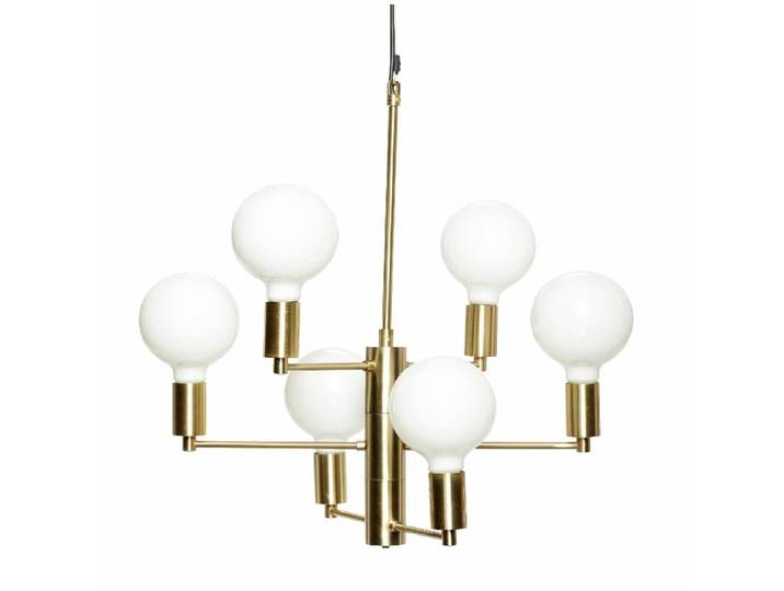 Hubsch Hanglamp messing 57xh59cm
