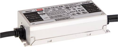 MEAN WELL XLG-75-12-A LED-Treiber Konstantspannung, Konstantstrom 60W 2500 - 5000mA 12 V/DC PFC-Schaltkreis, einstellbar