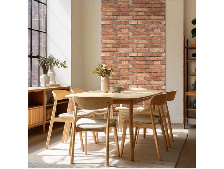 Set aus 2 Akustikplatten BRICKS 60x1x60